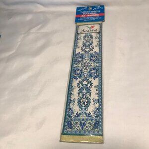 Vintage Turkish Woven Carpet Souvenir Bookmark